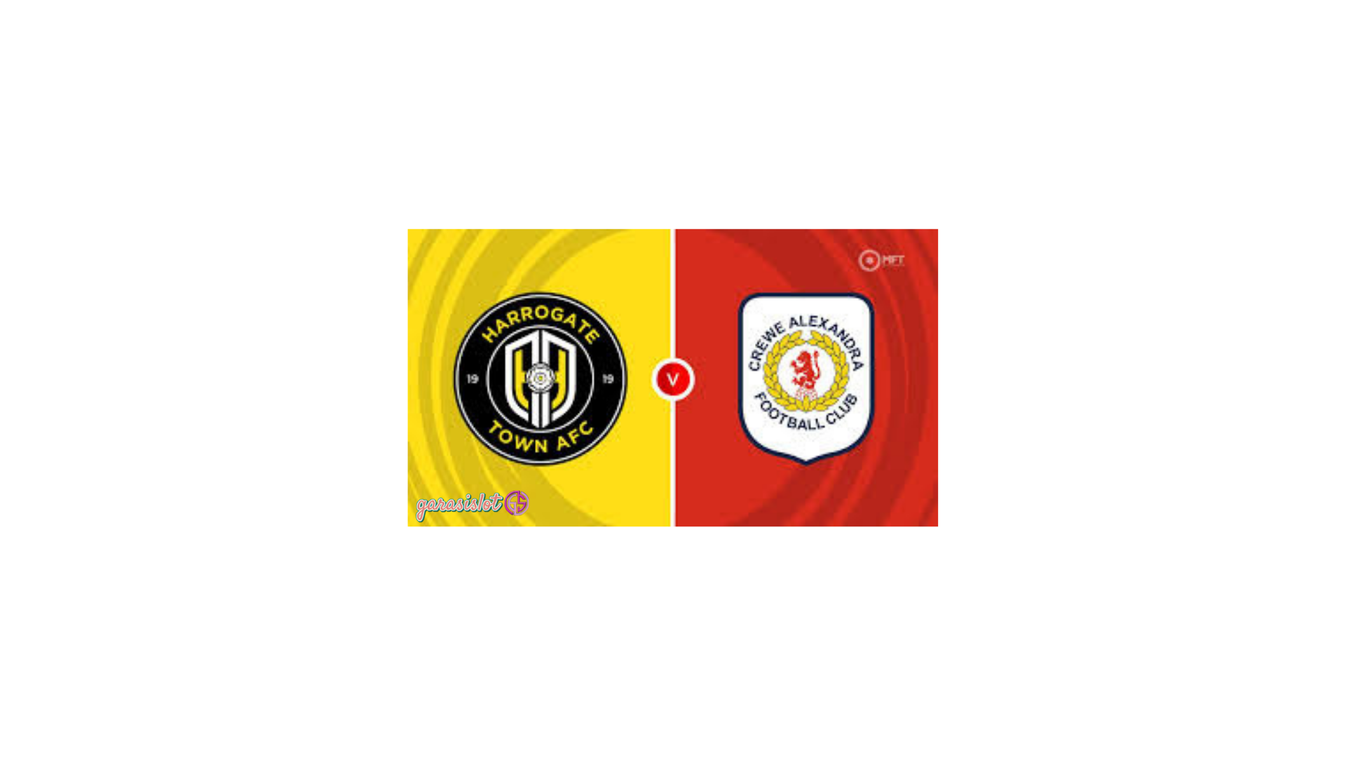 Pertandingan sengit harrogate vs Crewe