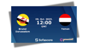 Pertandingan Seru BruneiDarussalam vs Yaman