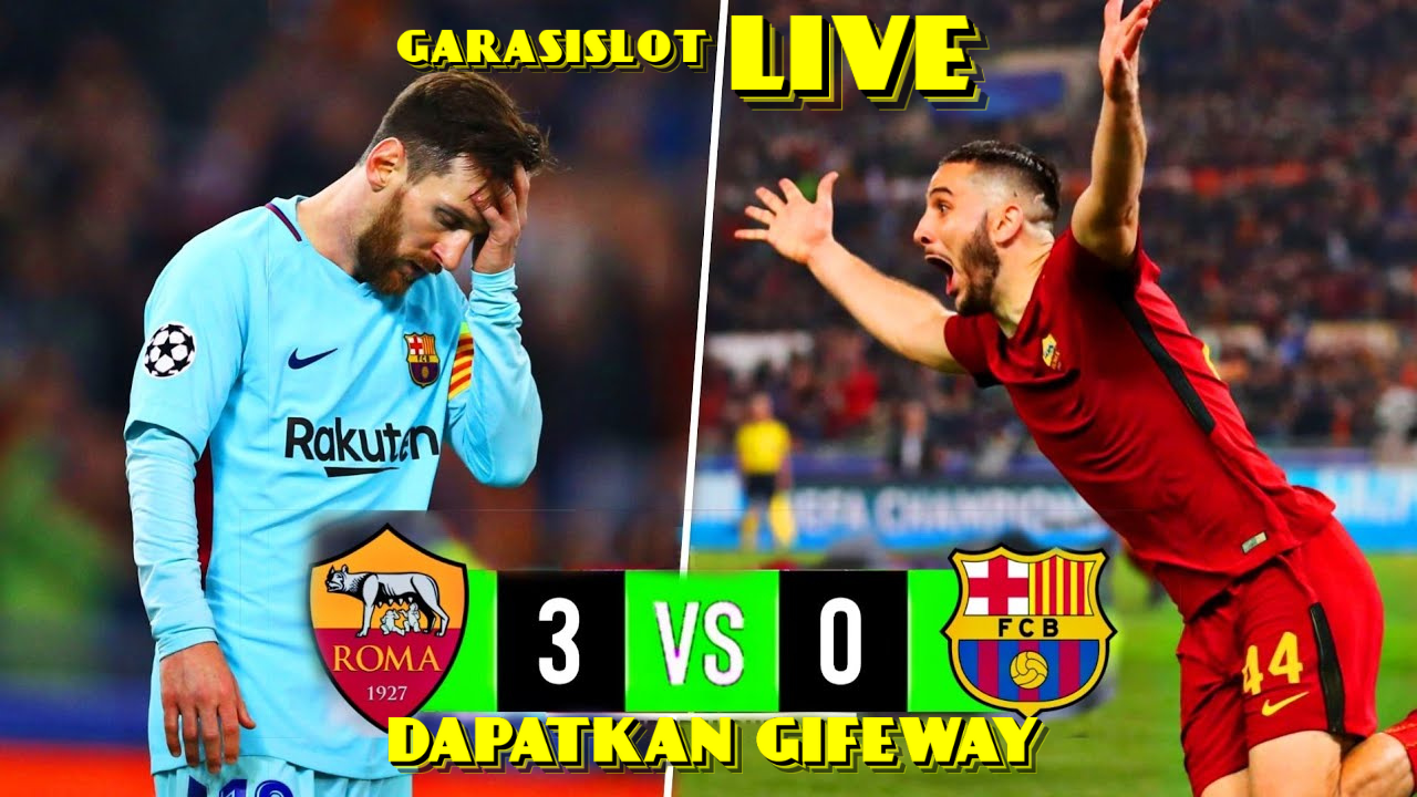 Pertandingan Asroma vs Barcelona