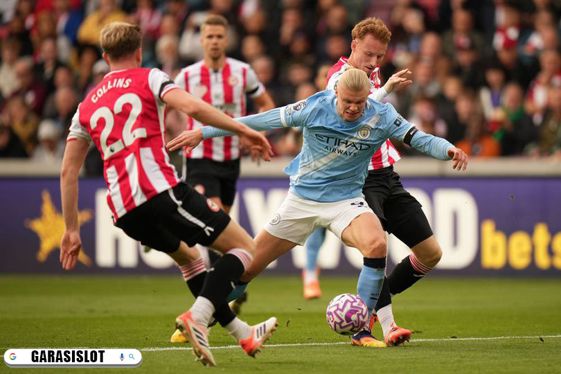 Haaland Jadi Pembeda,Di Laga Brentford vs Manchester City: The Citizens Pulang dengan Tiga Angka