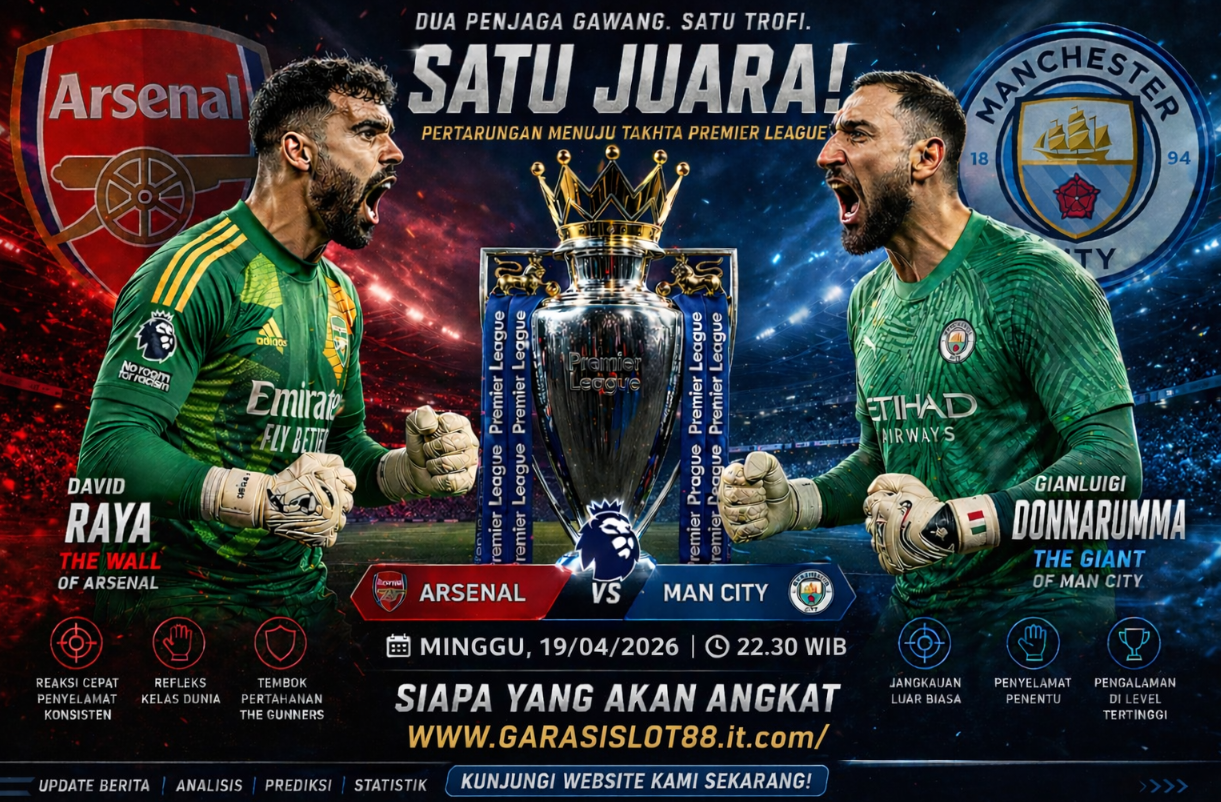 Arsenal VS Manchester City, Arsenal Kembali Gagal ?